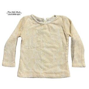 Persnickety 12-18m Ecru Lace Top